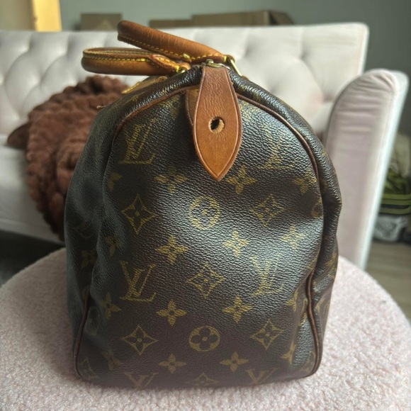 Louis Vuitton Speedy 30 Monogram Brown Travel Bag - Picture 6 of 11